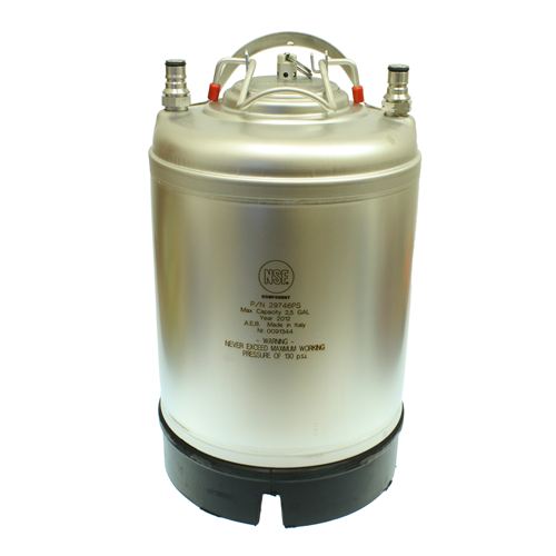 843323 - 2.5 Gallon Ball-Lock Keg - Made in Italy